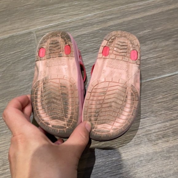 Ipanema Baby Girl Pink Strawberry Cherry Plastic Velco Sandals Size 8 - Picture 4 of 4